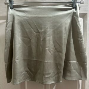 Elegant Olive Green Women's Skirt